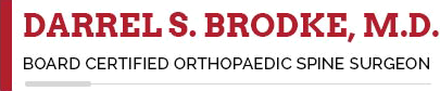 Dr. Darrel S. Brodke, M.D. logo